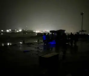 Video capta el aterrador estruendo de la llegada del huracán Erick a la costa de Oaxaca