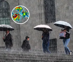 No solo es Erick: lluvias torrenciales azotan estados del Golfo de México