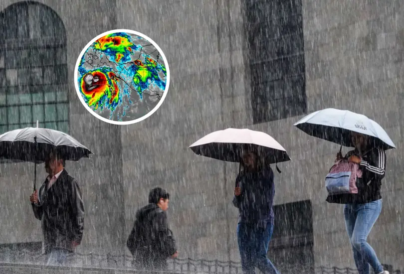 Fenómenos meteorológicos acechan a México. Fenómenos meteorológicos acechan a México.