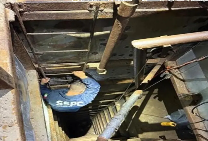 Hallan narcotúnel en Tijuana con salida a EE.UU.
