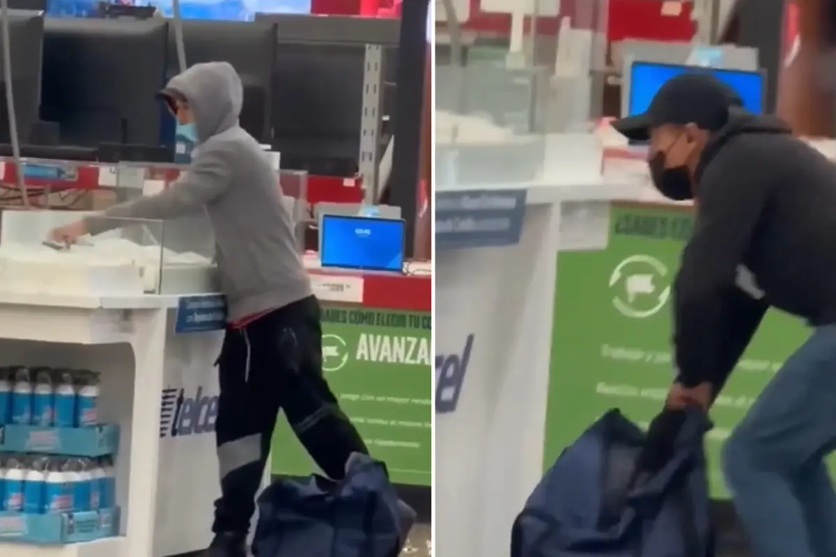  Hombres armados roban área de celulares de Sam´s Club 