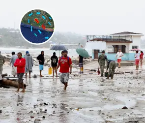Huracán Erick: difunden nueva ruta y lista de municipios que afectará tras llegar a México