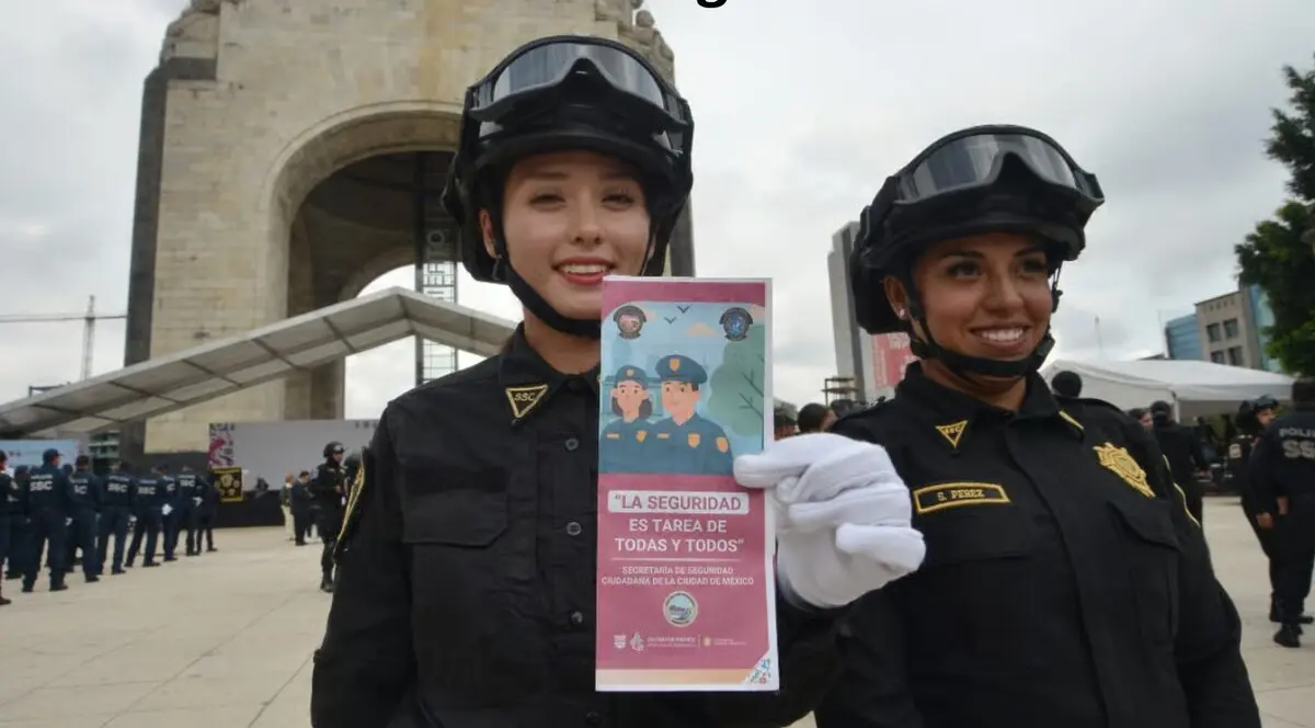  Cerca de 7 mil elementos de la Secretaría de Seguridad Ciudadana recorrerán calles y colonias de la CDMX. 