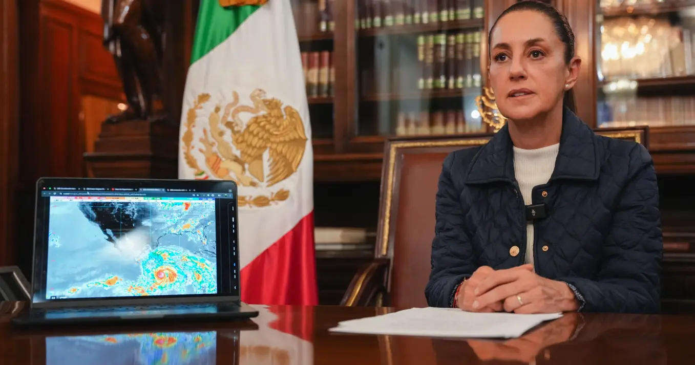  Va a coordinar de primera mano las labores de auxilio. 
