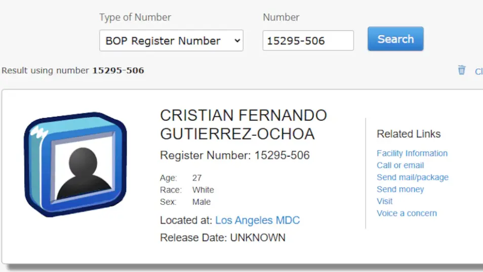Cristian Gutiérrez Ochoa, Especial