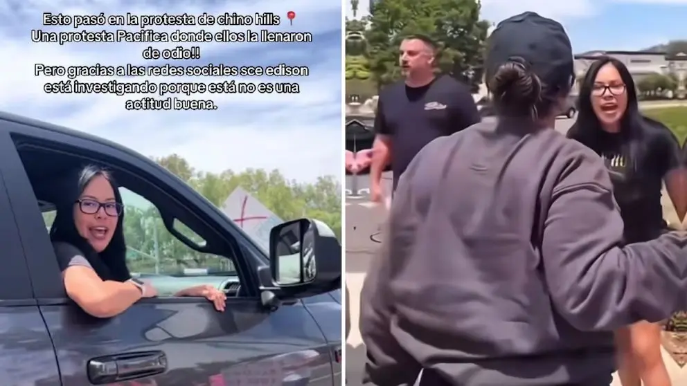 Mexicana arremete contra sus paisanos en protesta en Los Ángeles Especial