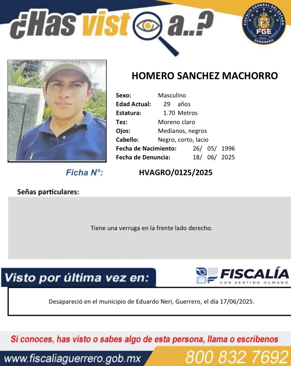 Homero Sánchez Machorro fue encontrado sin vida bajo el Puente Solidaridad Especial
