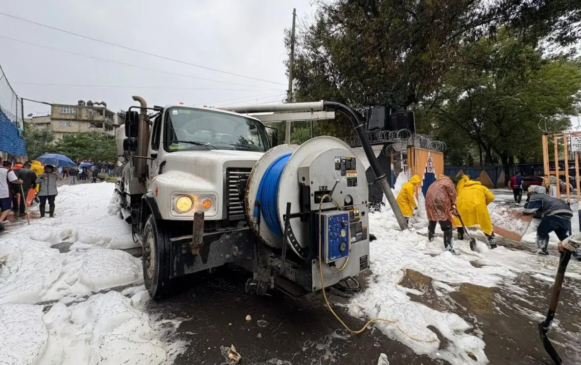 Las lluvias en Naucalpan dejaron afectaciones. Gobierno Naucalpan.