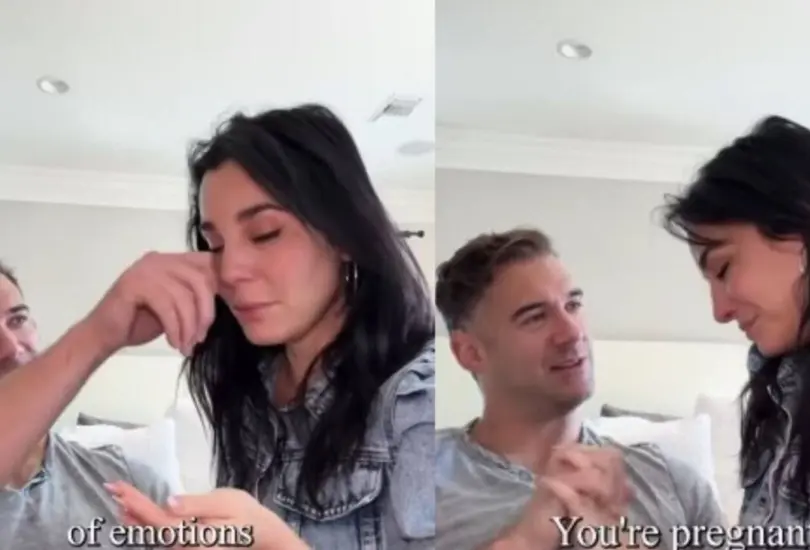 La pareja espera con ilusión la llegada de su primer hijo. La pareja espera con ilusión la llegada de su primer hijo.