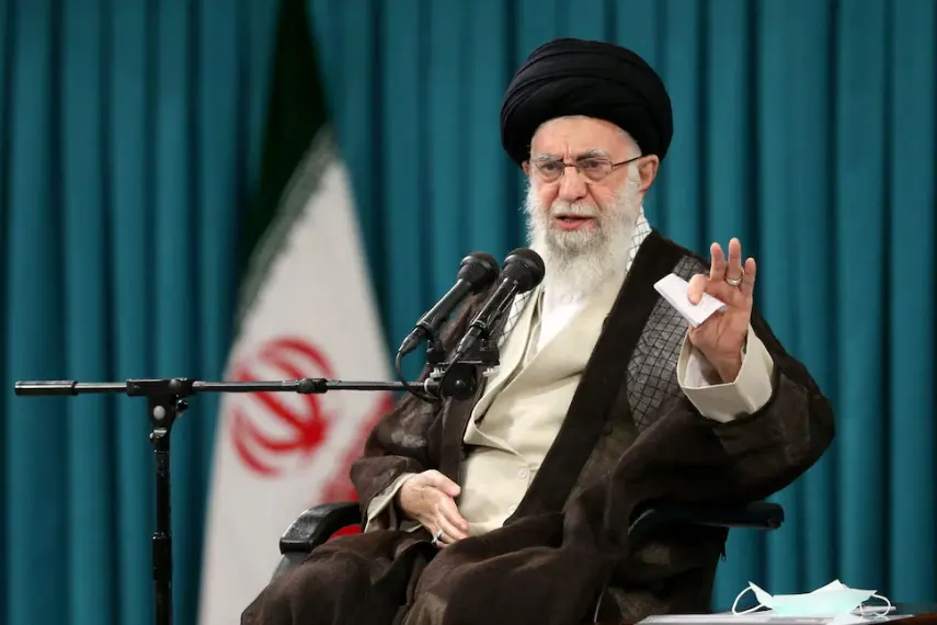 Ayatollah Ali Khamenei, líder religioso de Irán. Especial