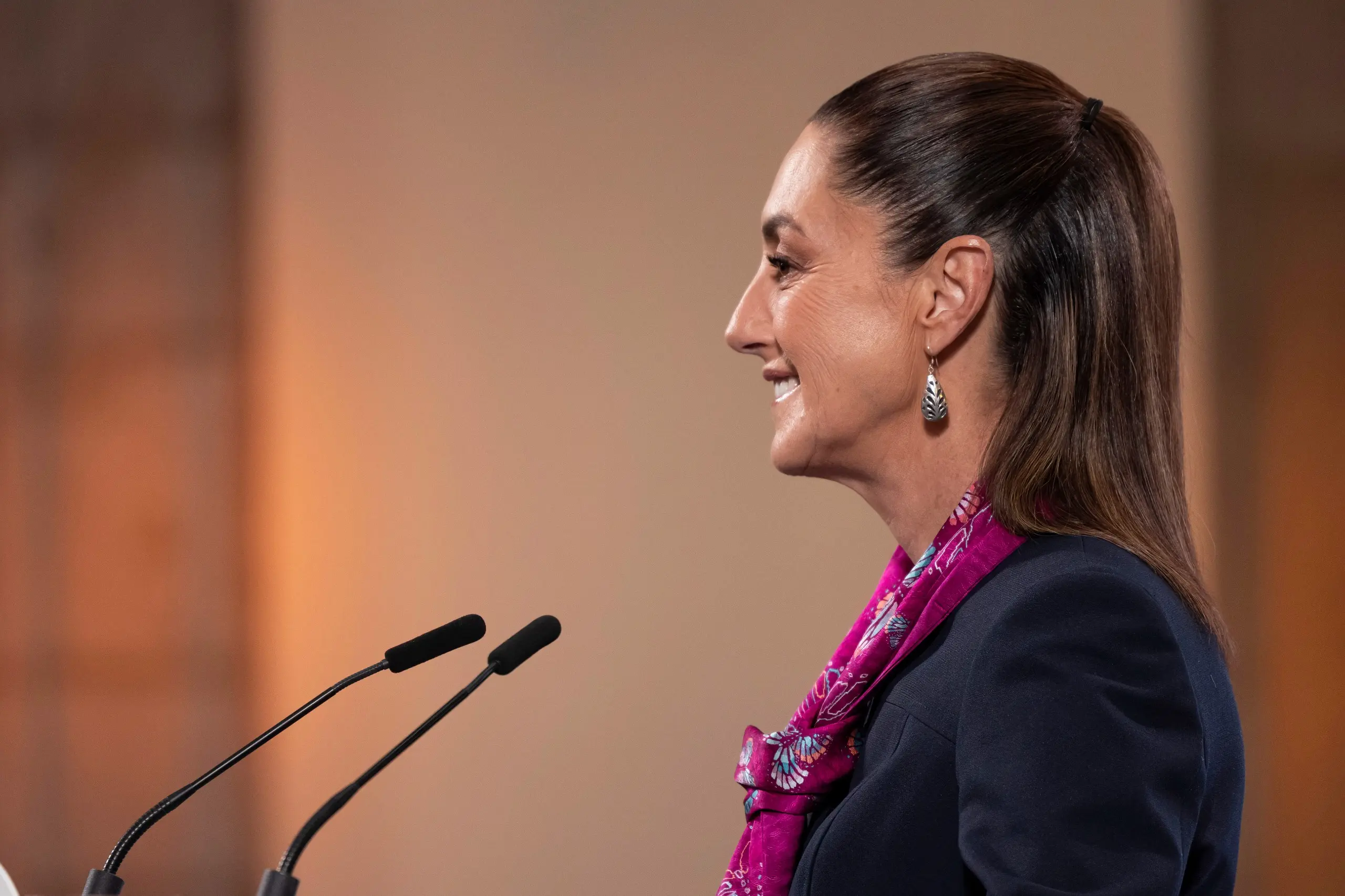 La presidenta respondió al mensaje de Gutiérrez Müller. Presidencia.
