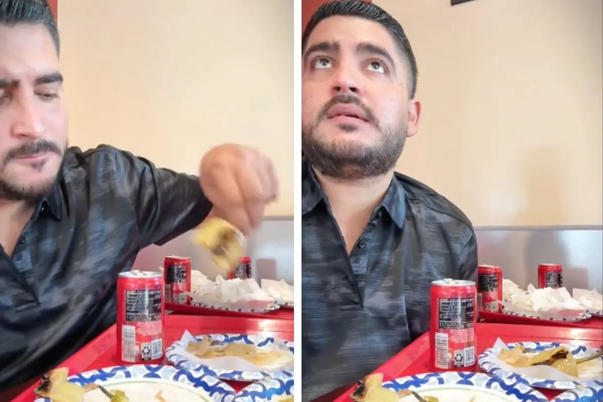  Corren a hombre de buffet 