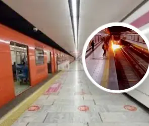 Captan explosión en la estación Sevilla de la Línea 1 del Metro | Video