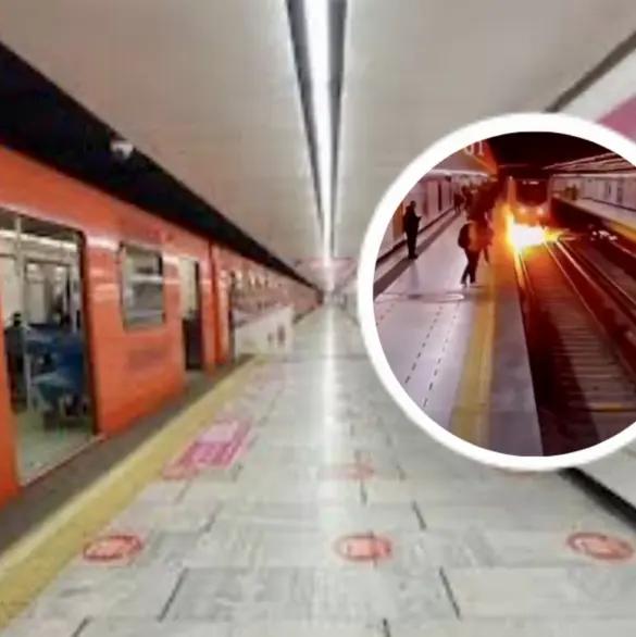 Captan explosión en la estación Sevilla de la Línea 1 del Metro | Video