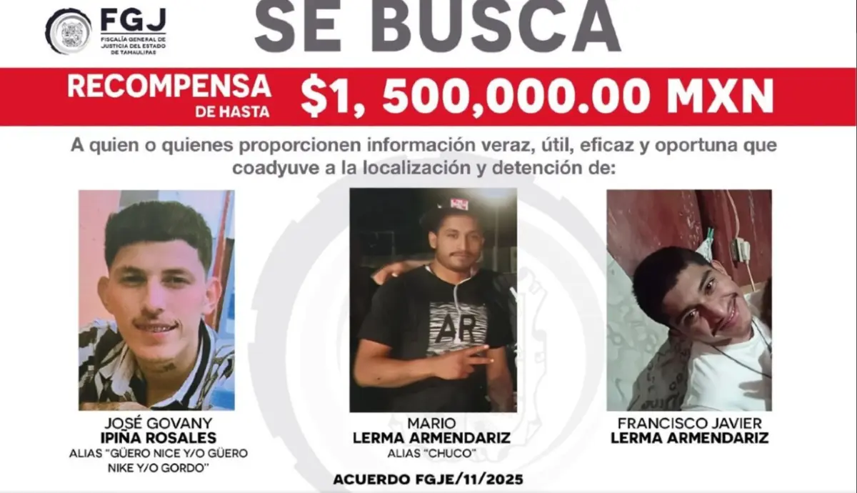 Ofrecen recompensa de 1 millón y medio para dar con los agresores de Grupo Fugitivo. Especial