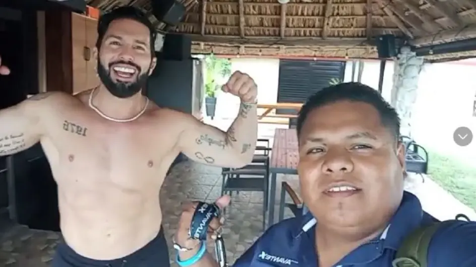 El famosos se burló del físico de su seguidor. Captura de pantalla.