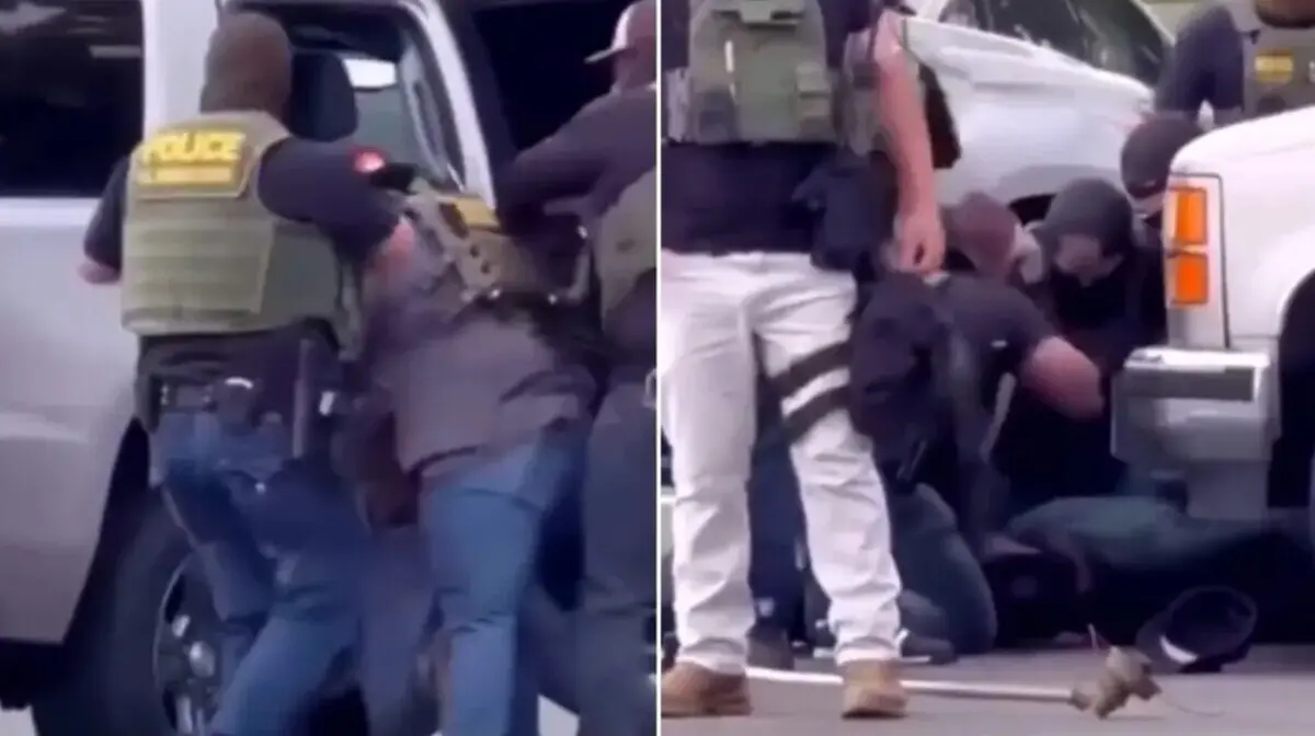  Un arresto violento de un migrante mexicano en California, padre de un marine, generó controversia. 