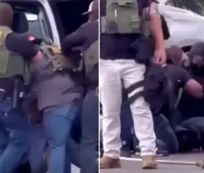 Indignación por brutal golpiza a jardinero mexicano en redada migratoria