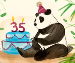 Invitan a la fiesta de cumpleaños 35 de la panda gigante Xin Xin; se celebrará en Chapultepec