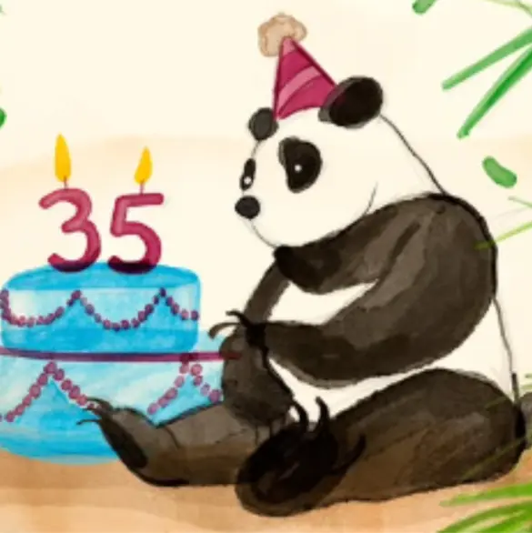 Invitan a la fiesta de cumpleaños 35 de la panda gigante Xin Xin; se celebrará en Chapultepec