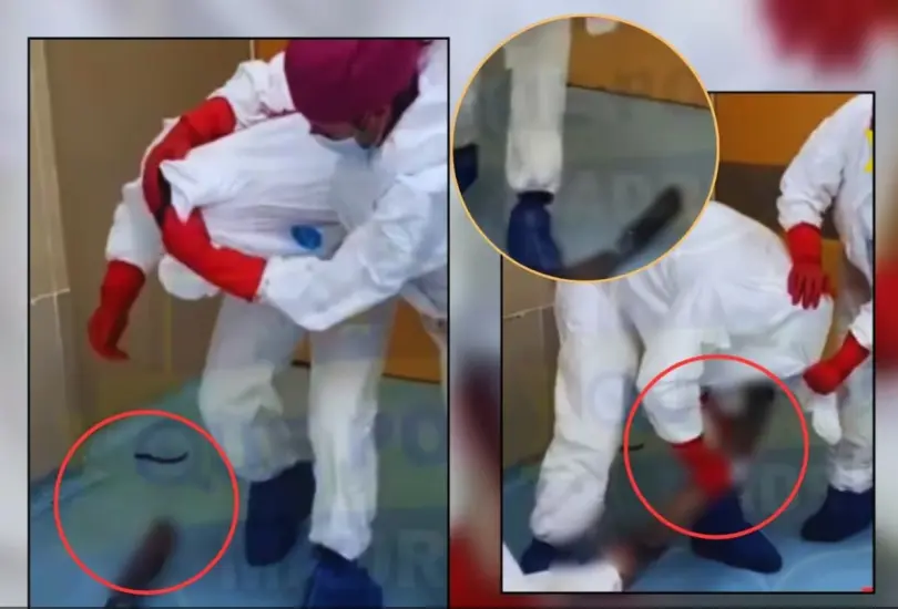 Trabajadores del INCIFO protestan tras la difusión del video; exigen respeto a los cuerpos. Trabajadores del INCIFO protestan tras la difusión del video; exigen respeto a los cuerpos.