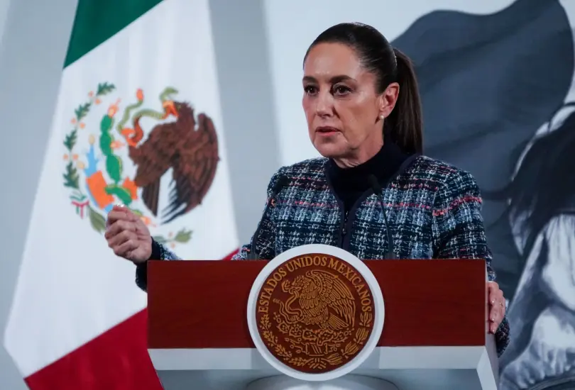La presidenta Claudia Sheinbaum pidió pruebas al Departamento del Tesoro. La presidenta Claudia Sheinbaum pidió pruebas al Departamento del Tesoro.