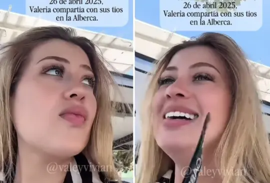El clip muestra a la joven conviviendo en lo que parecen ser días de descanso junto a su familia. El clip muestra a la joven conviviendo en lo que parecen ser días de descanso junto a su familia.