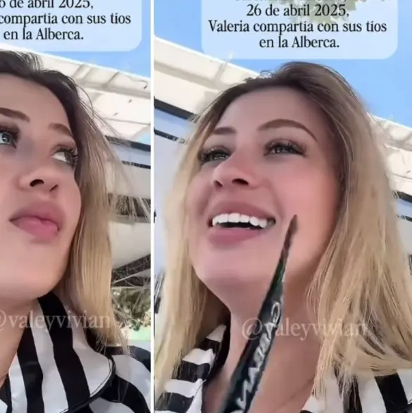 Filtran presunto video inédito de Valeria Márquez y su familia antes de ser asesinada
