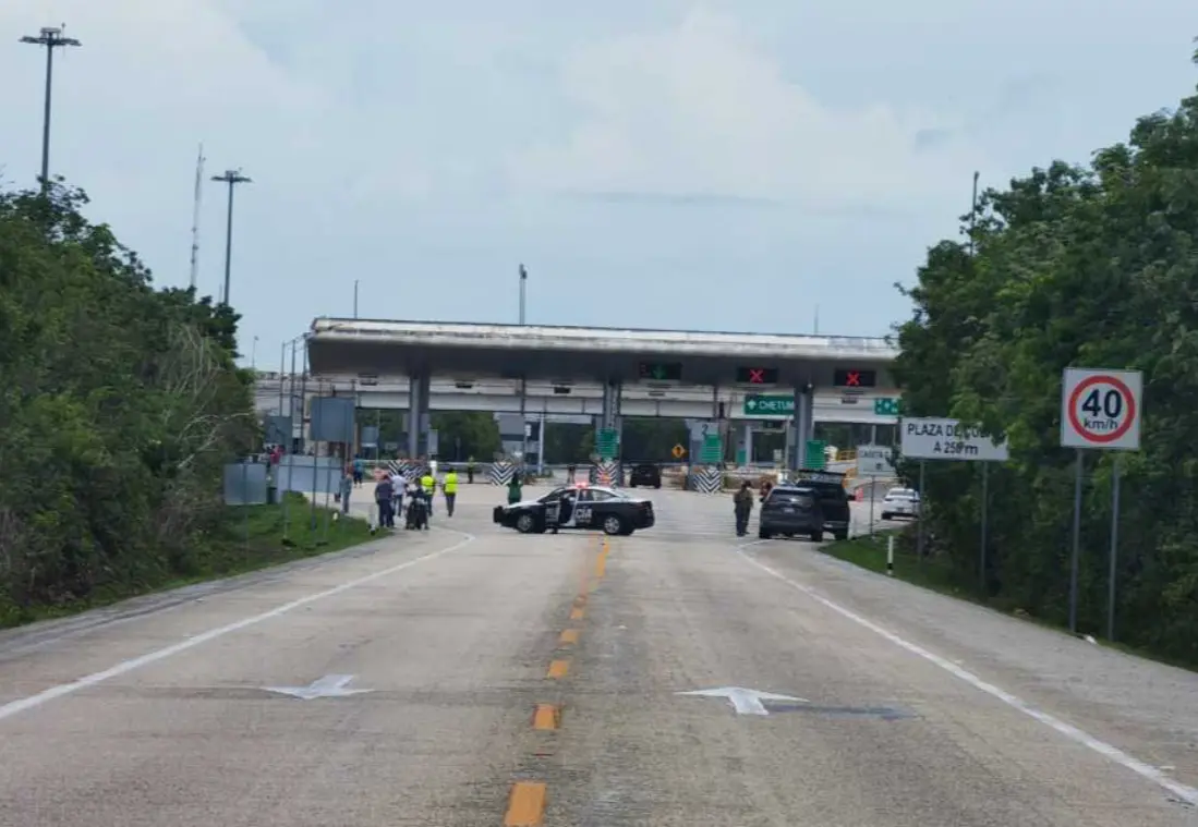 El incidente ocurrió a menos de 500 metros de la estación del Tren Maya. Especial