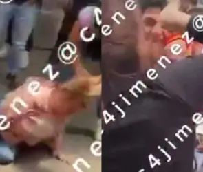 Comerciantes de Tepito dan brutal golpiza a presuntas ladronas