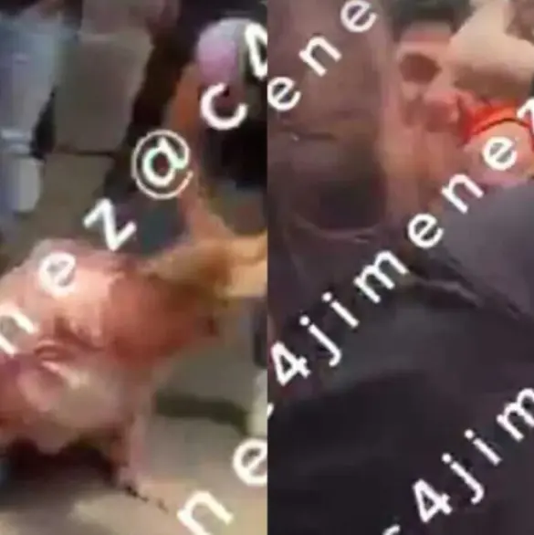 Comerciantes de Tepito dan brutal golpiza a presuntas ladronas