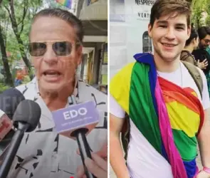 "No se merece nada ese tipo": Alfredo Adame desconoce a su hijo gay al llegar a Marcha LGBT+ 2025