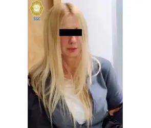 Detienen a mujer rusa en Cuajimalpa por agredir a su esposo con machete