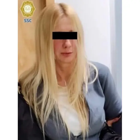 Detienen a mujer rusa en Cuajimalpa por agredir a su esposo con machete