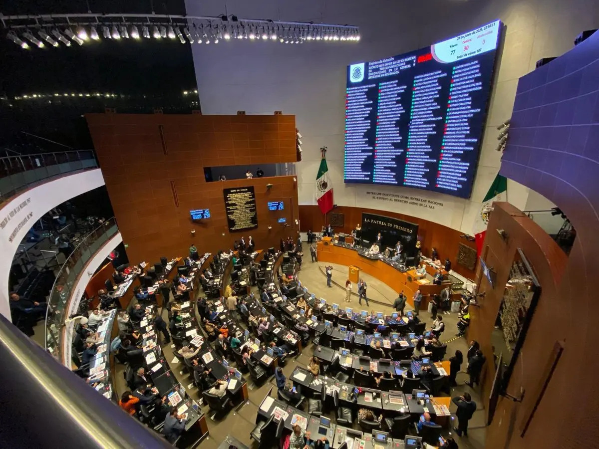 La legislación fue aprobada con 77 votos a favor. Cuartoscuro.