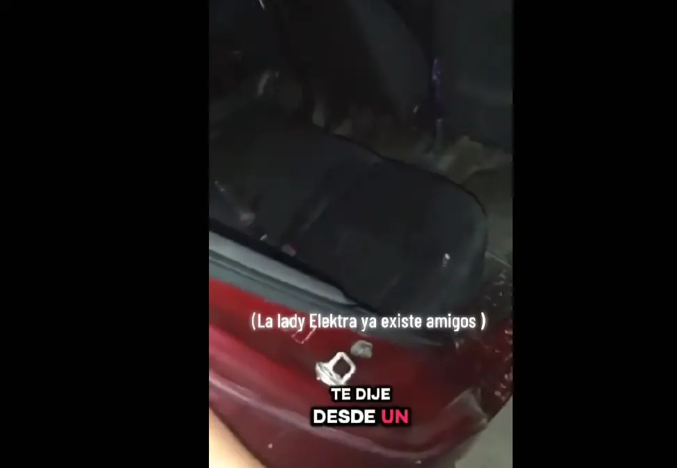 Conductor de Uber muestra su auto TikTok