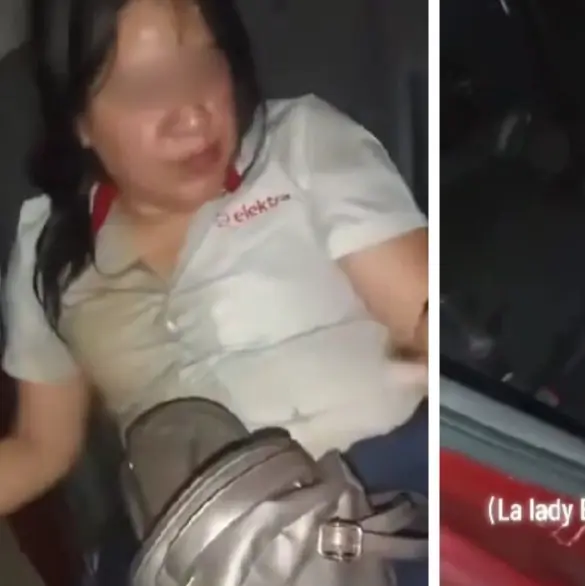 Lady Elektra: Chofer de Uber exhibe a mujer que vomitó su auto y se fue sin pagar