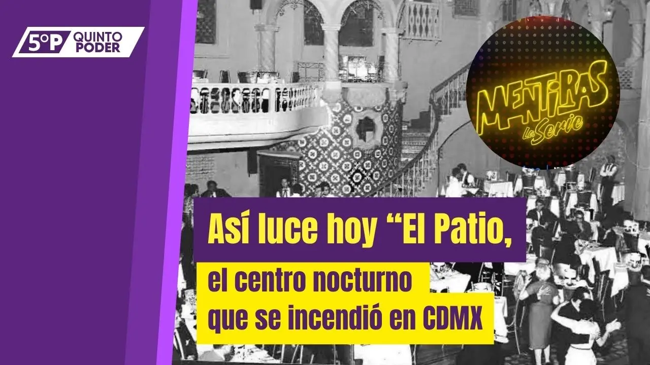  Así luce hoy "El Patio", emblemático centro nocturno al que asistieron celebridades como Juan Gabriel, José José y Walt Disney. 