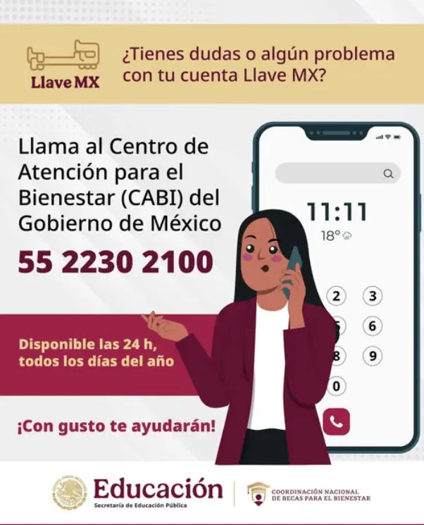Se ofrece asesoría para el uso de Llave. Facebook.