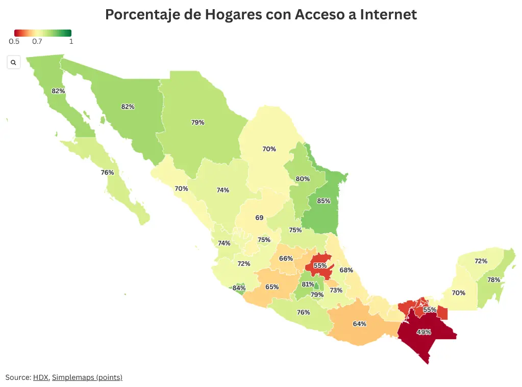 La cobertura de internet en México. Mauricio Hernández | Quinto Poder.