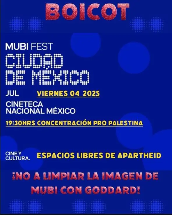 Cancelan MUBI FEST en CDMX Especial