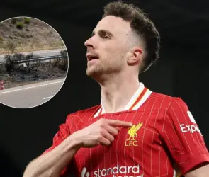 Filtran video del accidente en el que murió el futbolista del Liverpool Diogo Jota y su hermano 