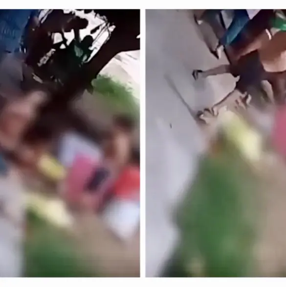 Detienen a hombre que golpeó a una mujer en plena calle frente a sus hijos
