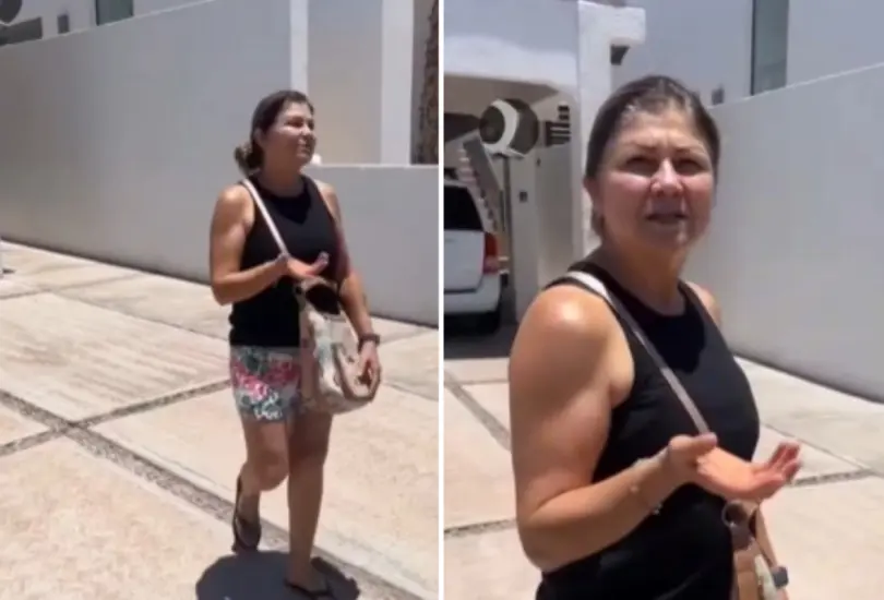 Mujer exige dinero a turista para devolver reloj olvidado en la playa