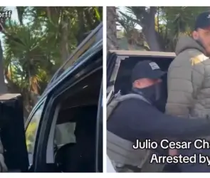 Difunden video del arresto de Julio César Chávez Jr. en EE.UU.