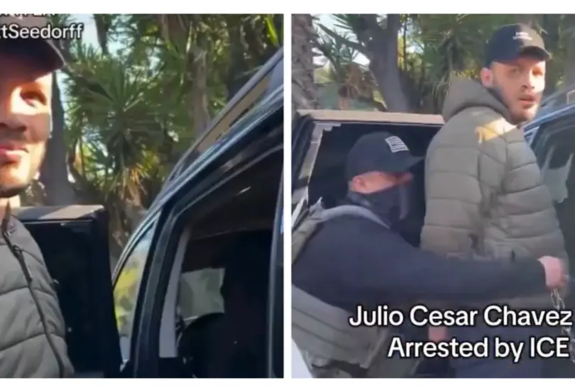 Difunden video del arresto de Julio César Chávez Jr. en EE.UU. Difunden video del arresto de Julio César Chávez Jr. en EE.UU.