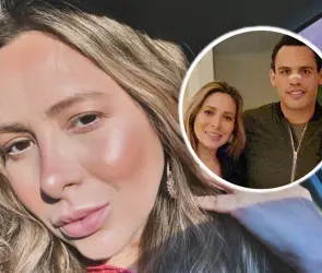 Frida Muñoz, esposa de Chávez Jr. y ex del hijo de "El Chapo"