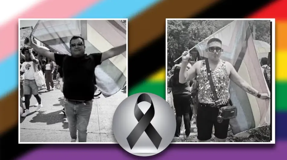 La pareja acudió a la marcha del Orgullo en la Ciudad de México. Especial