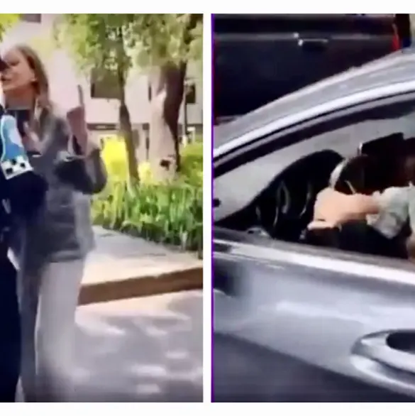Captan a mujer ´Lady Racista´ agrediendo con insultos a policía en CDMX