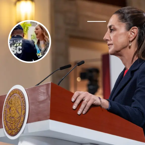 Lady Racista: Sheinbaum condena insultos de argentina a policía en CDMX